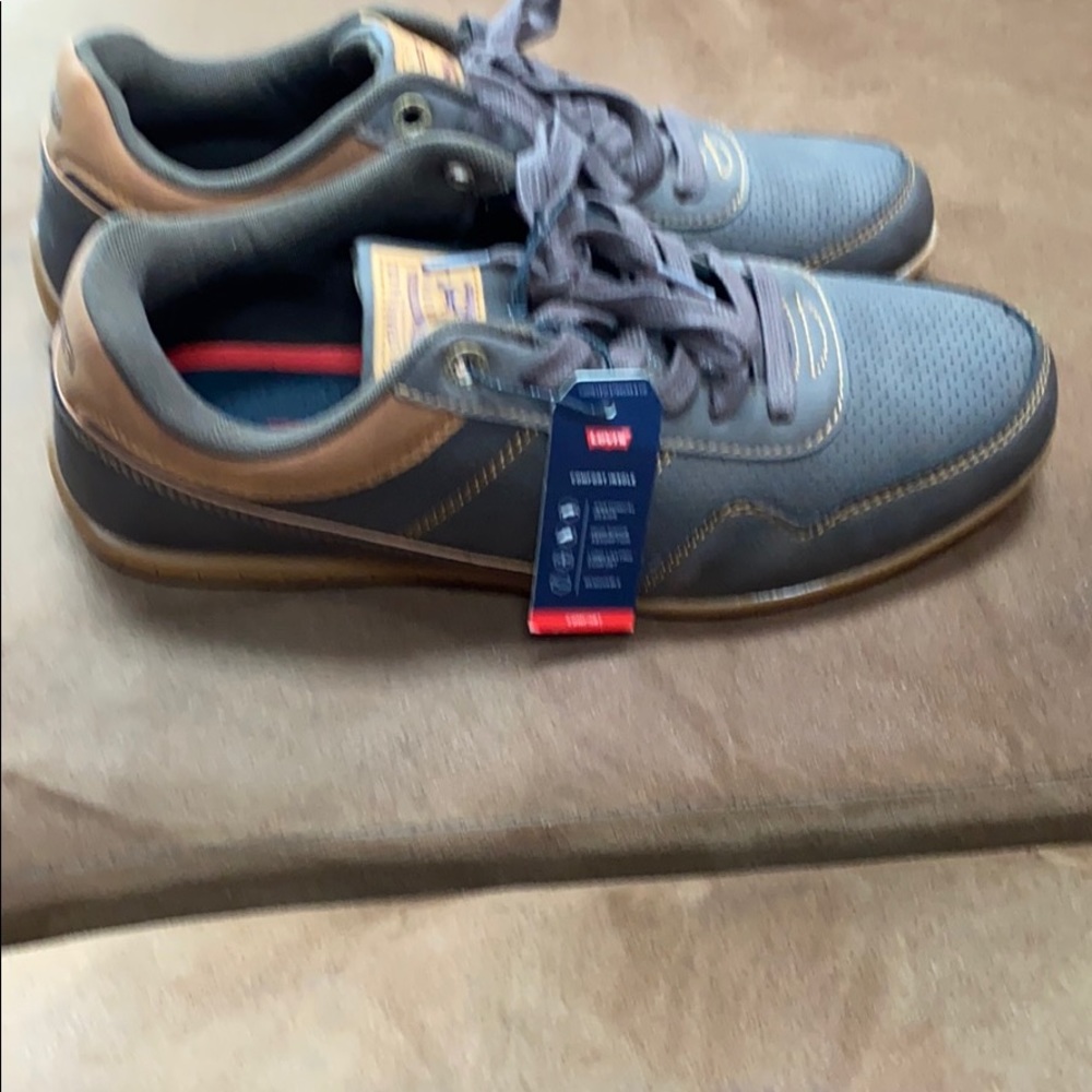 Levi’s brown casual shoes.